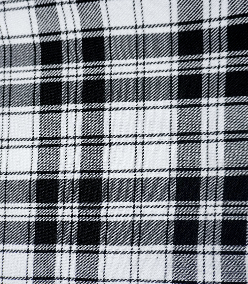 Black and White scottish skirt
