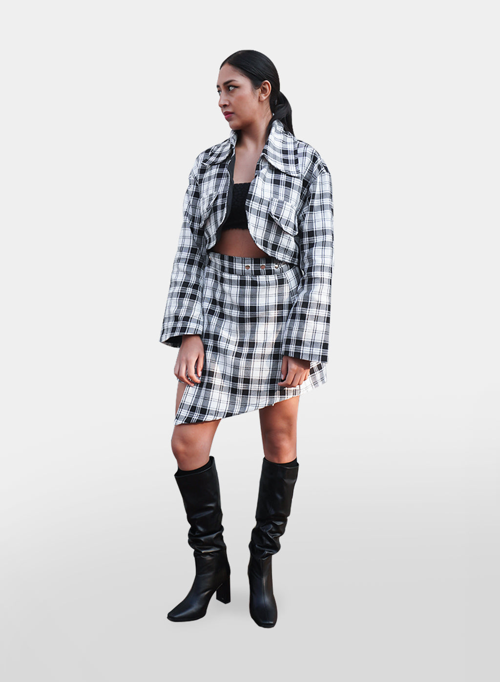 Black and White scottish set