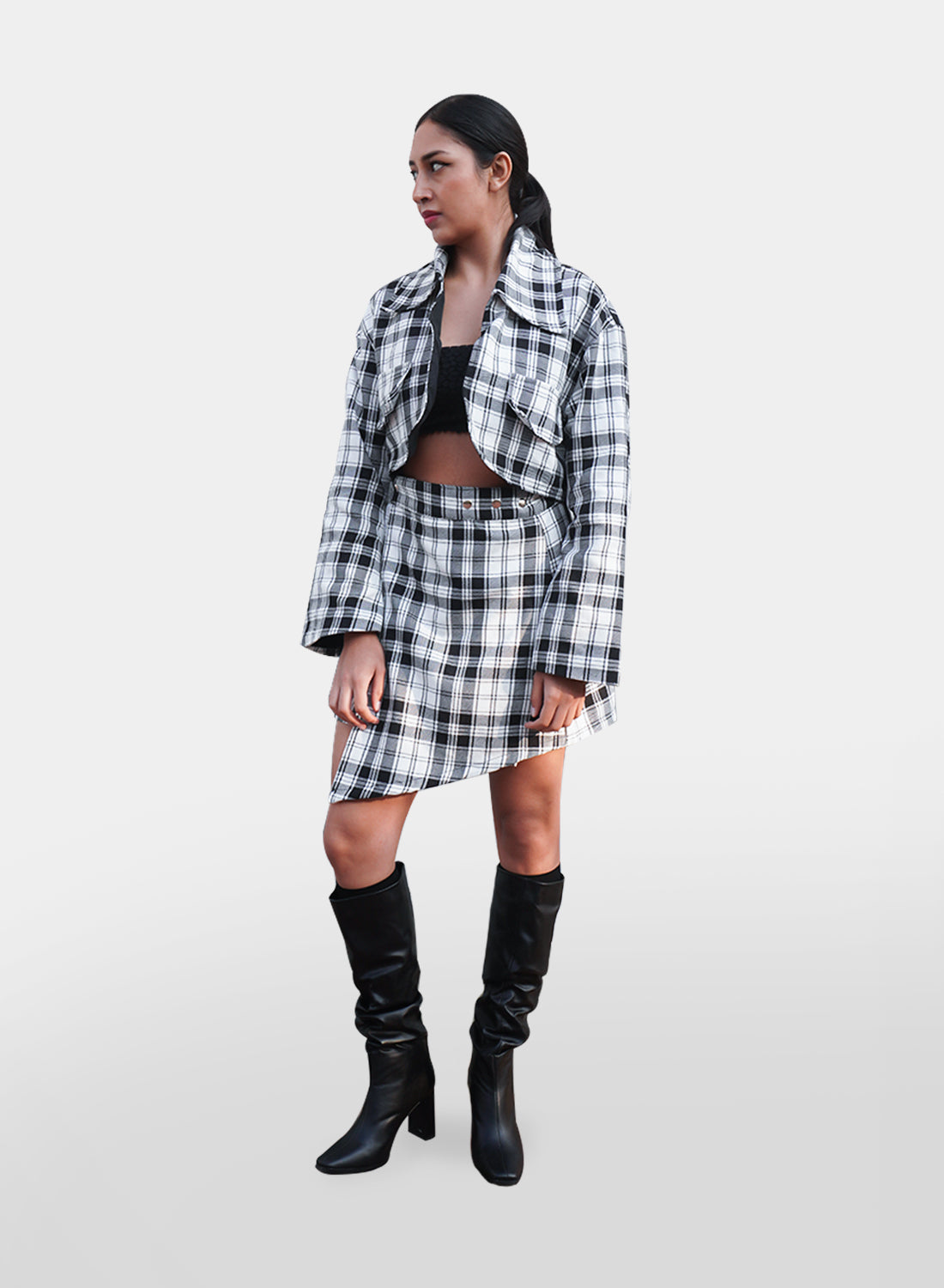 Black and White scottish set