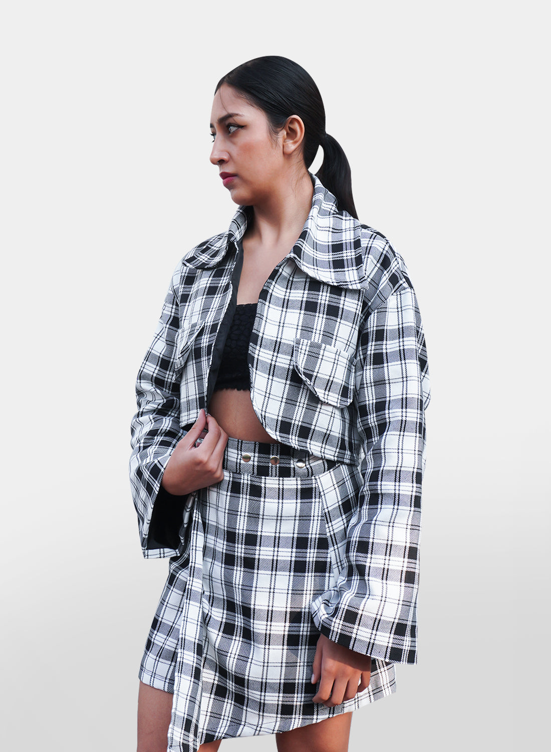 Black and White scottish set